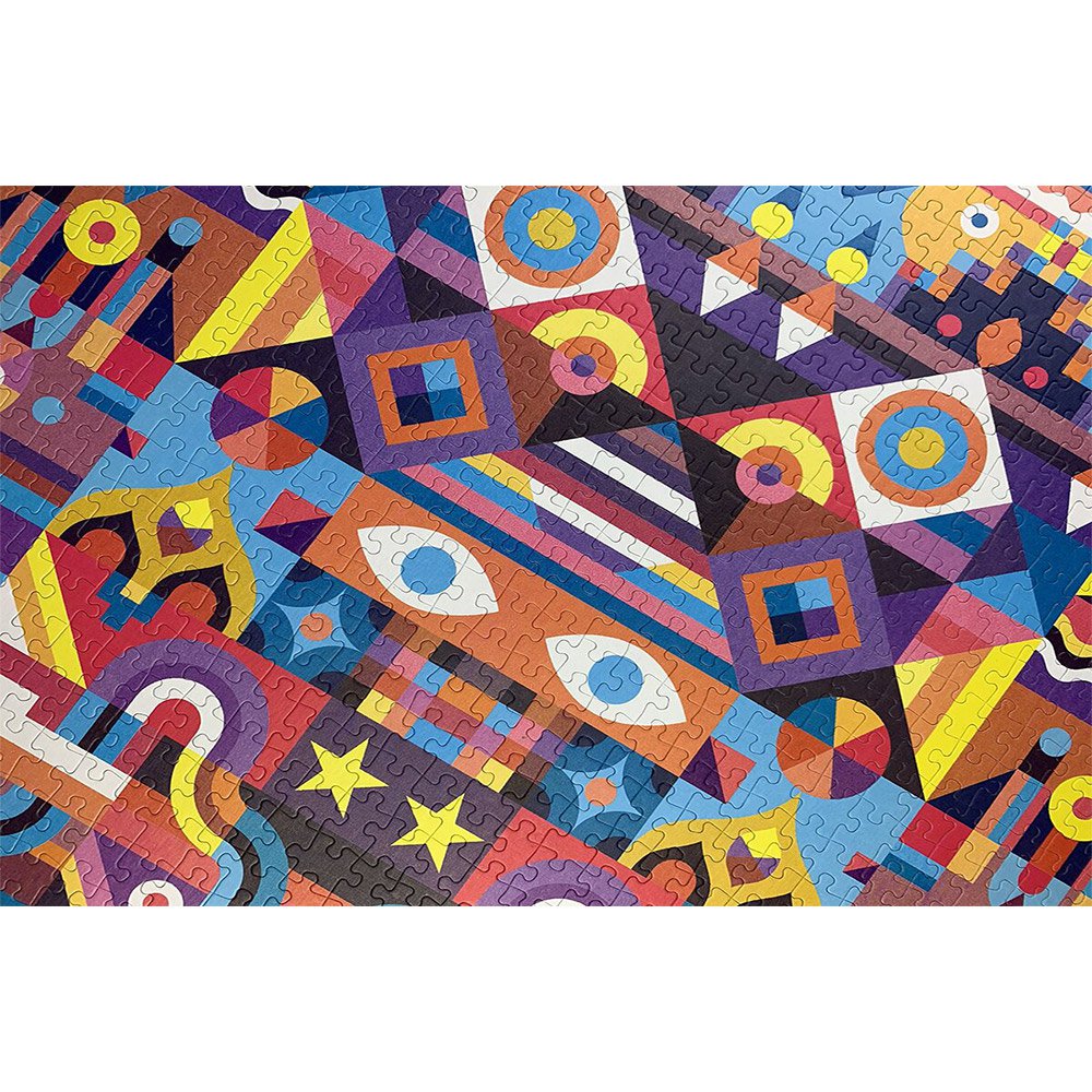 Symmetri Jigsaw Puzzle (1000 brikker)