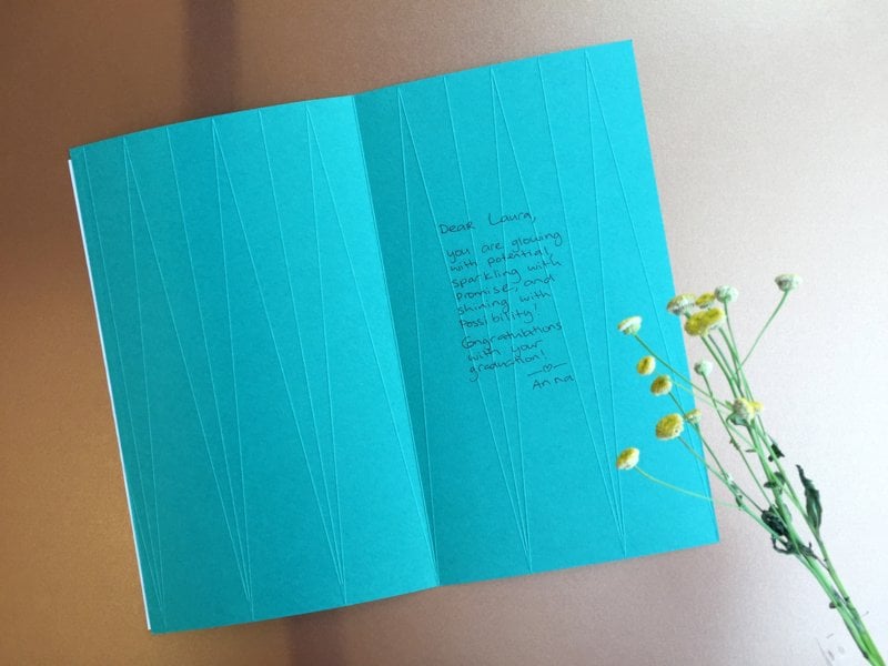 Card & Vase in One - Large - Lucky Green