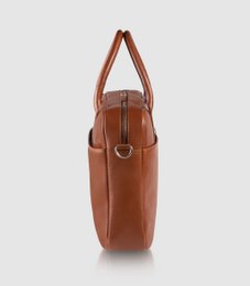Laptop bag NAOS Cognac