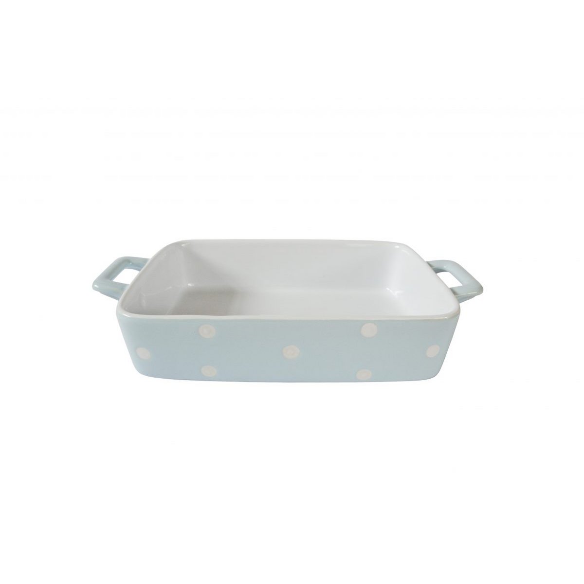 Plato pequeño azul pastel con lunares Isabelle Rose