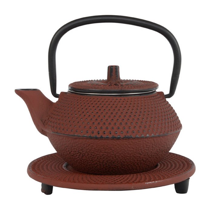 Teaclassix Arare theepot 0,35 ltr, rood