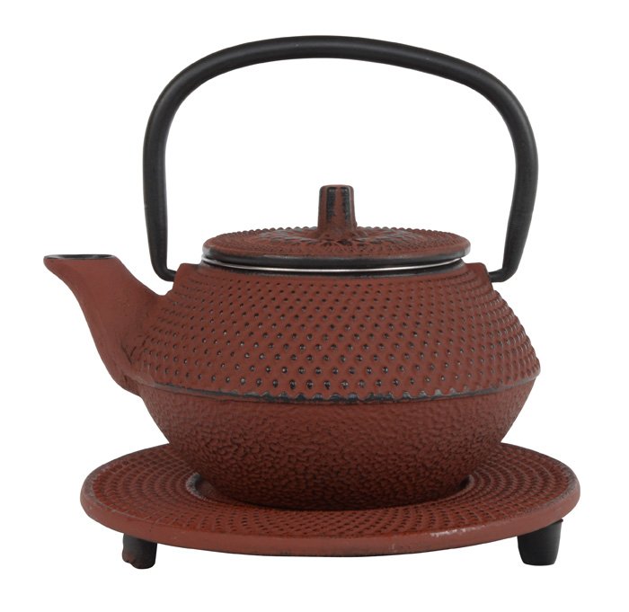 Teaclassix Arare theepot 0,35 ltr, rood
