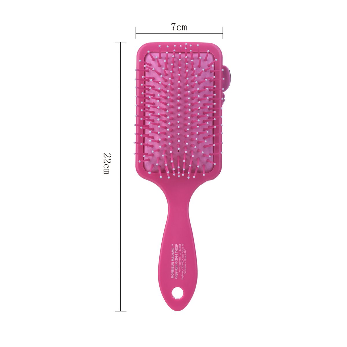 Madame Princess - Spazzola per capelli rosa