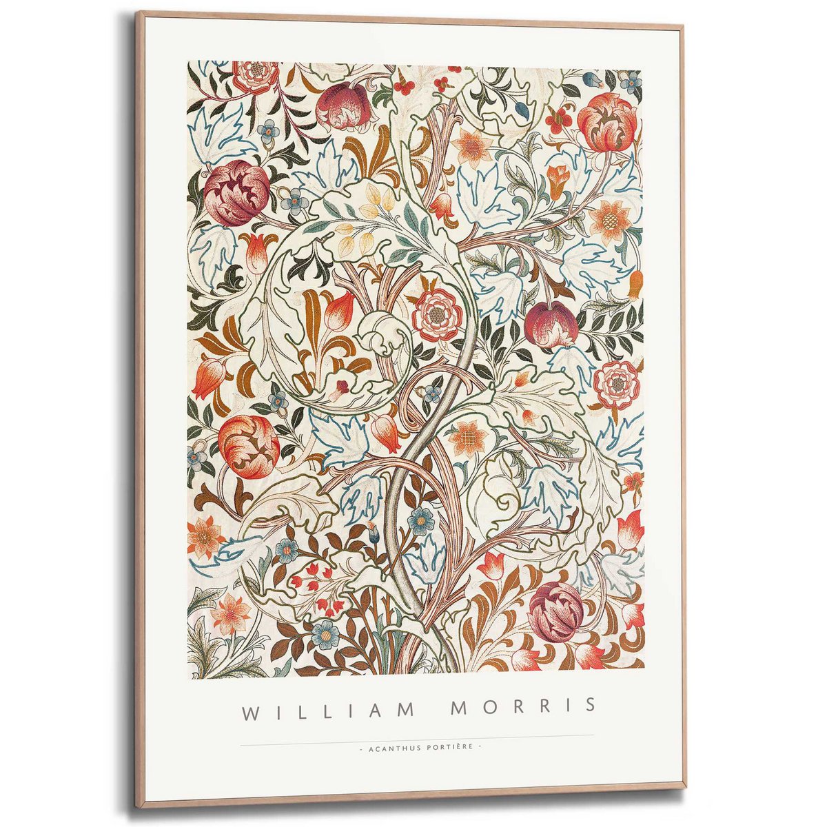 Painting William Morris - acanthus portere 70x50
