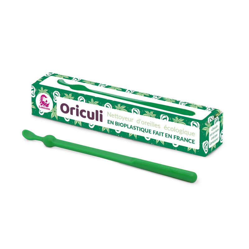 Oriculi in bioplastic - Mix of 4 colors (purple, green, red, yellow)