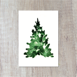 Postkarte | Weihnachtsbaum