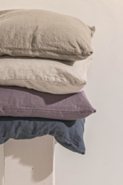Linen bedding set / Plum
