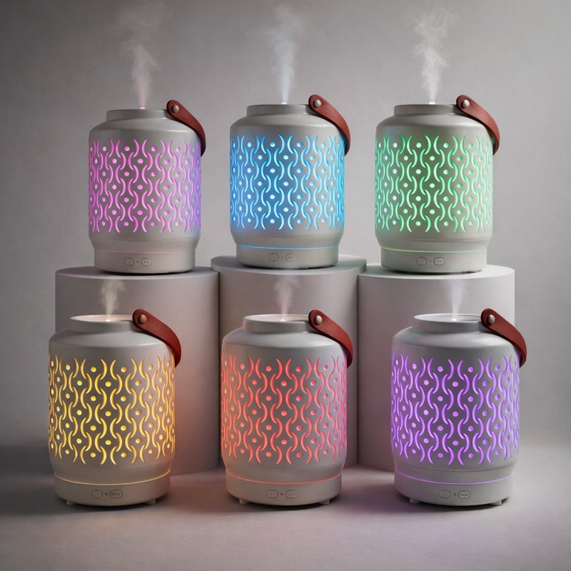 Ultrasonic Diffuser - Madrid – Nomadic Diffusion with Battery – Essential Oils and Perfumes – Decoration – Aromatherapy Object