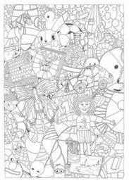Poster da colorare libro 1 A3