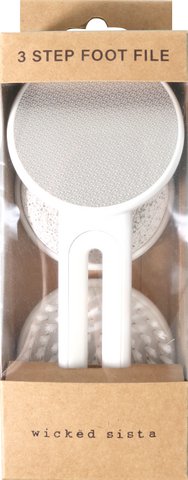 WS Pedi Tools 3 Step Foot File