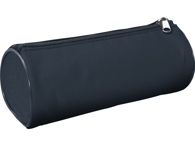 Trousse à stylo Kangaro ronde 20x8,5cm bleu foncé