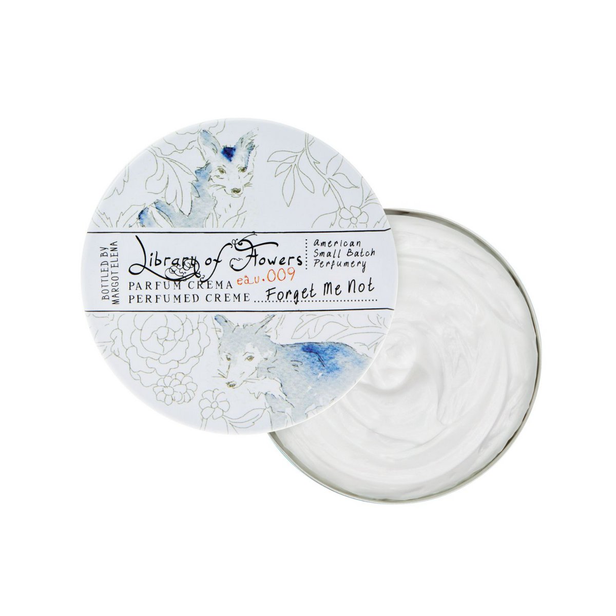 Biblioteca de Flores No Me Olvides Parfum Crema