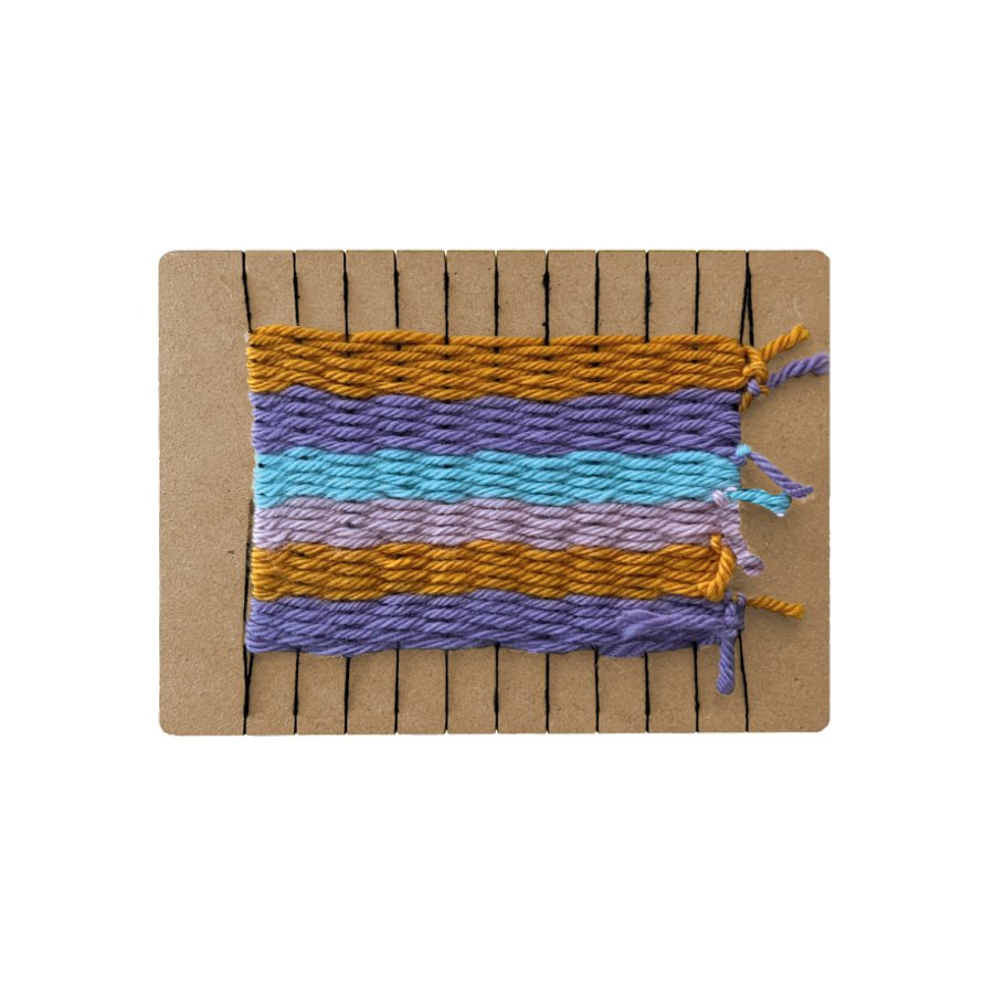 Kit para tejer mariposas
