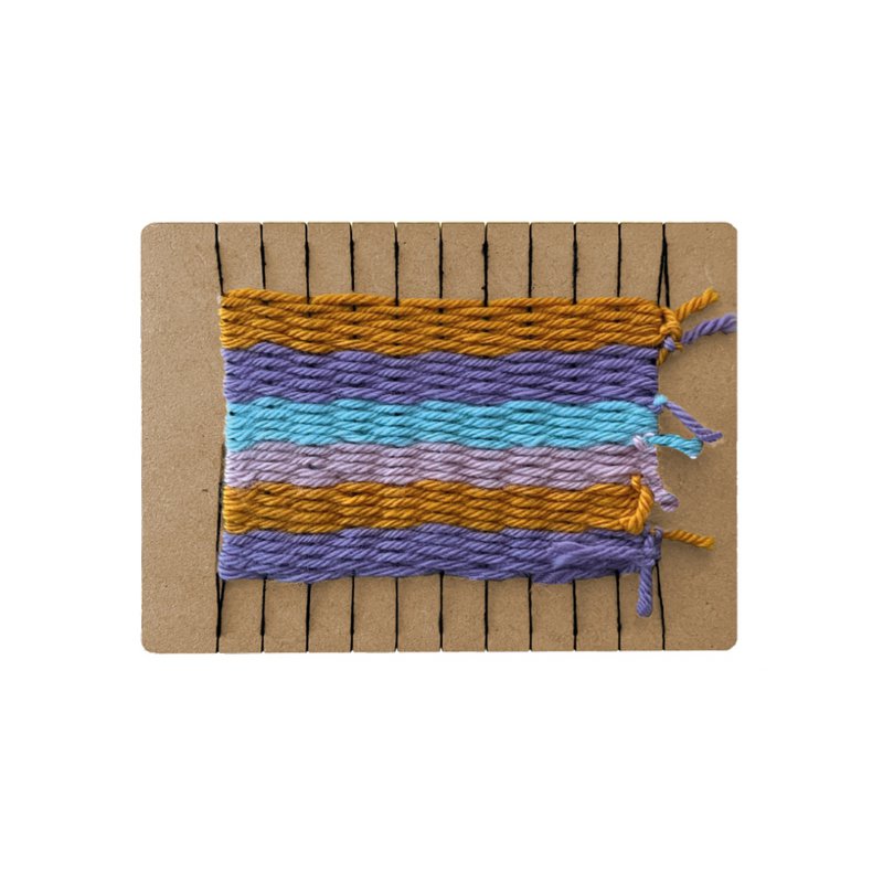 Craft kit butterfly weave