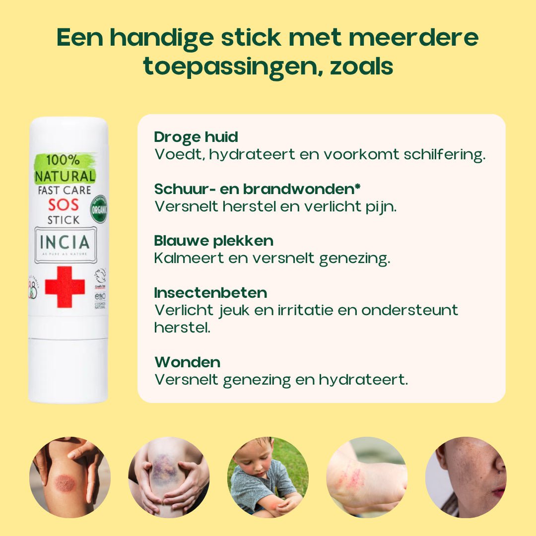 INCIA SOS-Stick mit Sanddornöl und Sheabutter