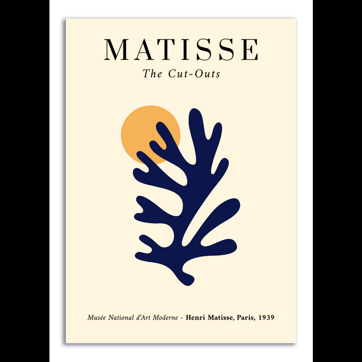 Cartolina Henri Matisse - n. 9 Fiore blu