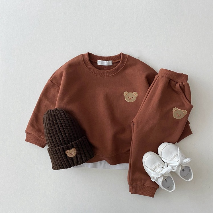 Annie & Charles® jogger conjunto TEDDY para niños