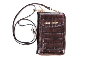 Mobile wallet Valencia XL brown