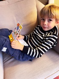 Mini livre de coloriage - Espace