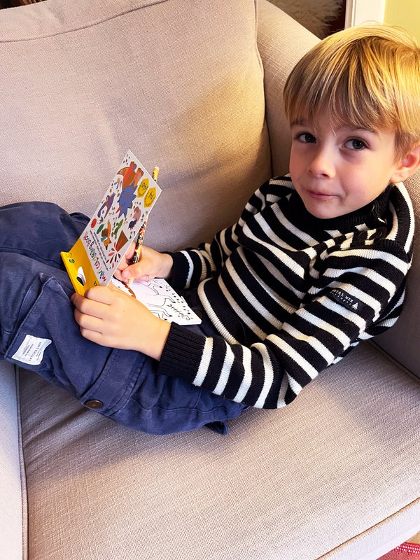 Mini livre de coloriage - Espace