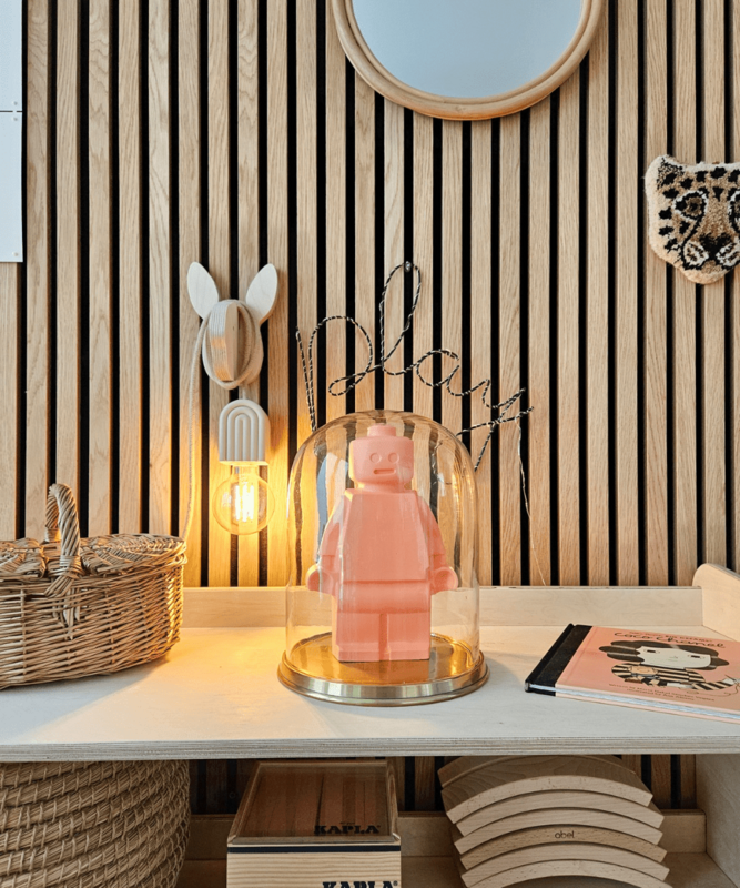 Lampada a sospensione arcobaleno beige