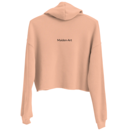 Crop Hoodie – Self Love Addicted mit STICKEREI