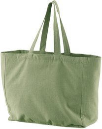 Recycelte Einkaufstasche Grace Matcha 35 x 40 x 15