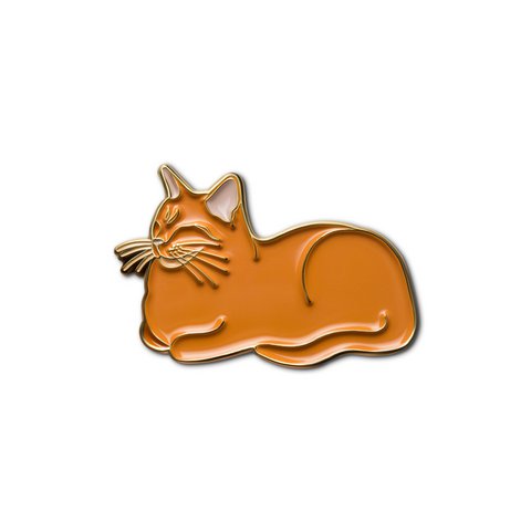 Emaille Pin "Kattenbrood"