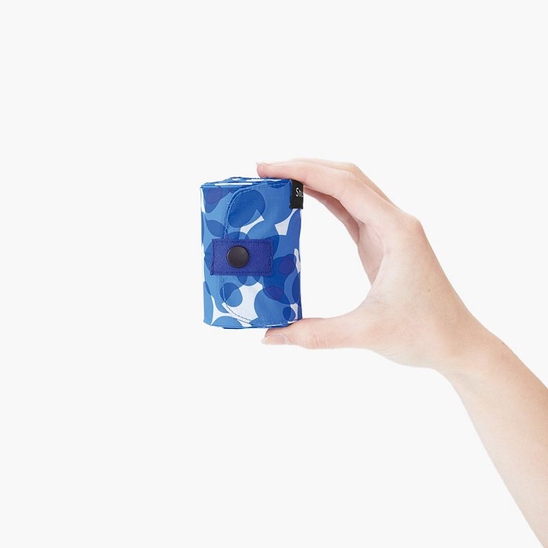 Shupatto kompakt foldbar indkøbspose størrelse M - Ocean (Umi)