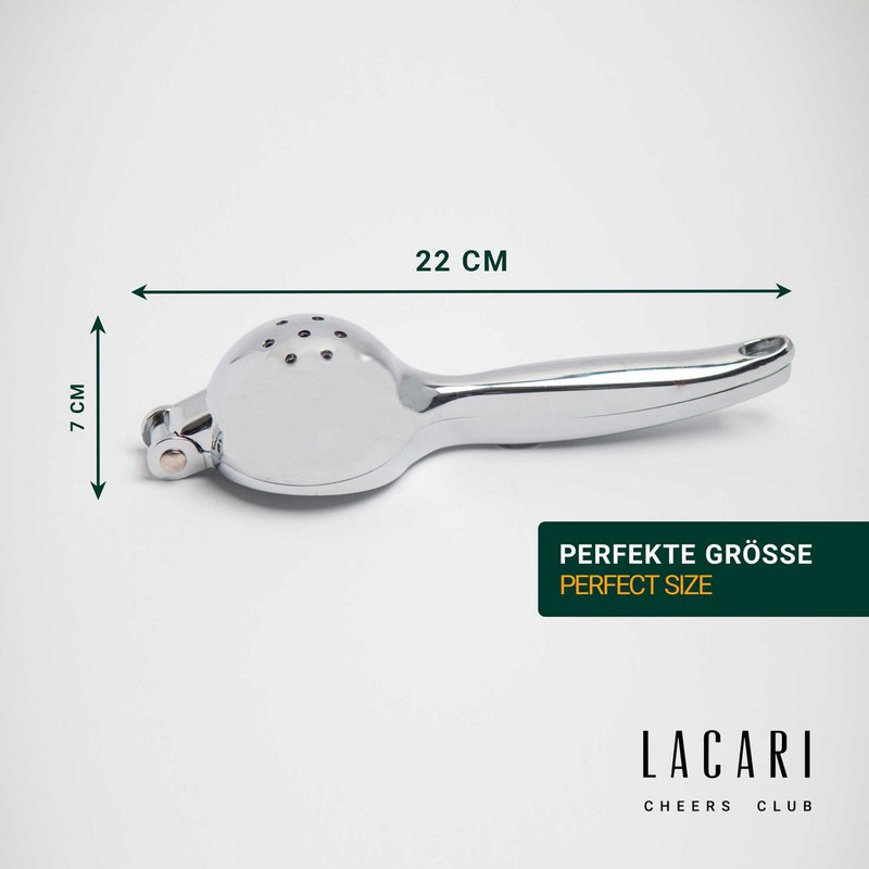 Wyciskarka do cytryn ze stali nierdzewnej | Serce każdego przygotowania koktajlu | Lacari
