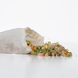 Air freshener bag with soap shavings