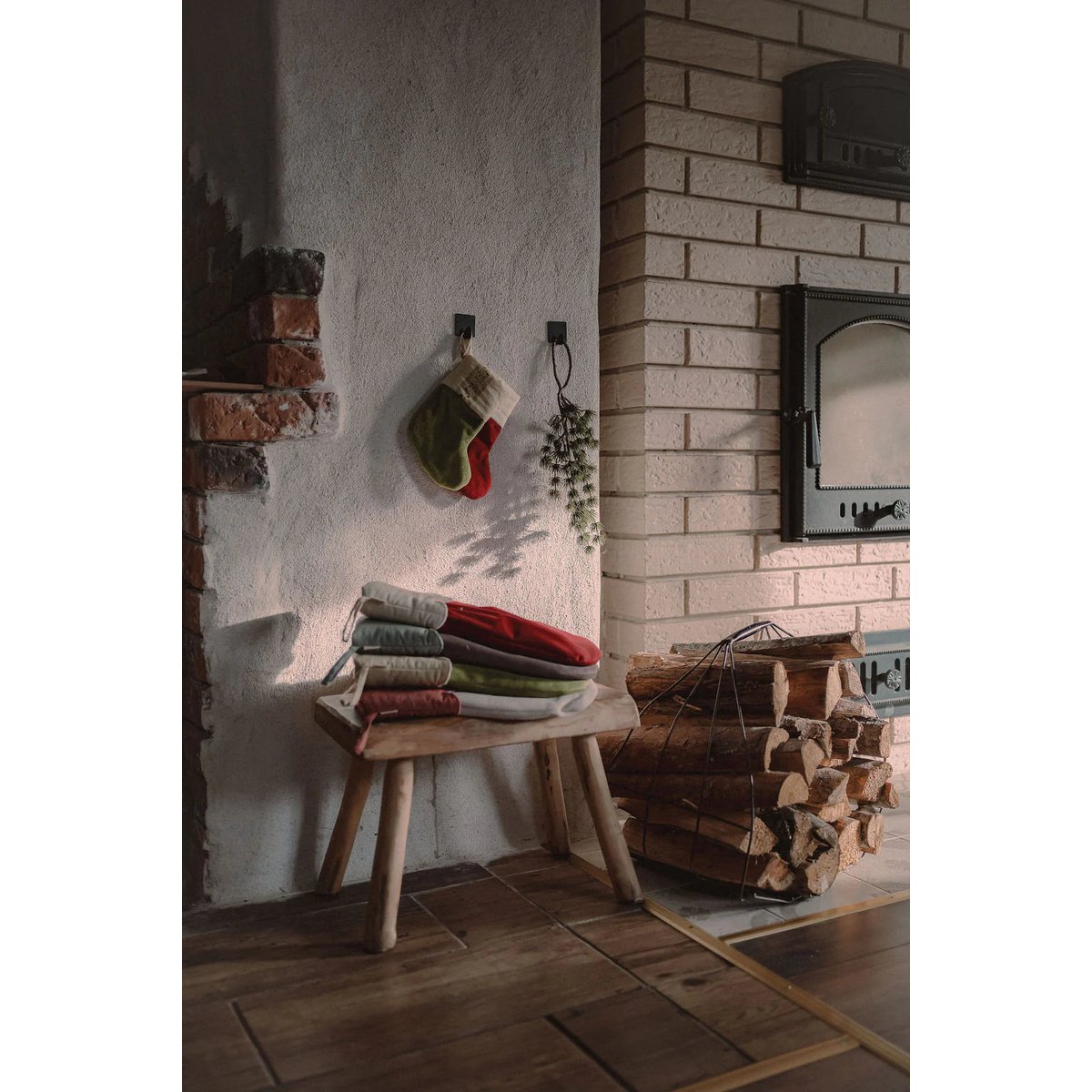TISU Christmas Stocking, Rouge
