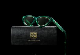 Walton & Mortimer nr. 21 “Enkeproducenten” Poison Green Limited Edition solbriller