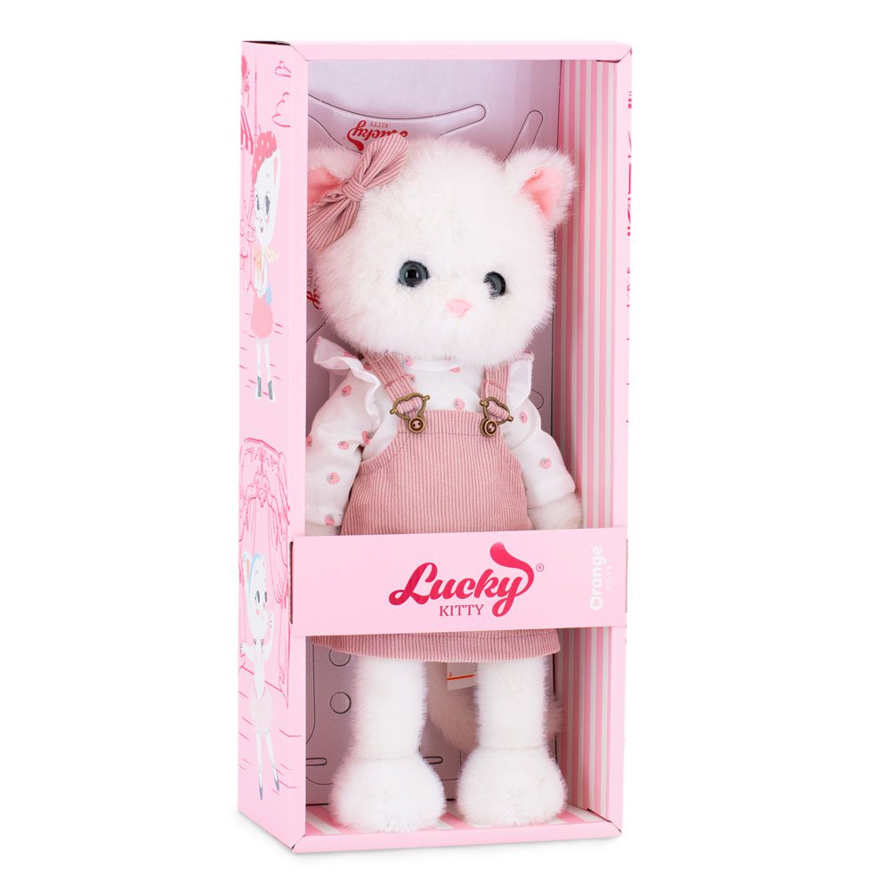 Blødt legetøj, Lucky Kitty, Lucky Sophie: Forårsmelodi 38 cm