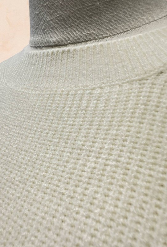 Oversized ærmeløs striktrøje – VISCOSE – 22005