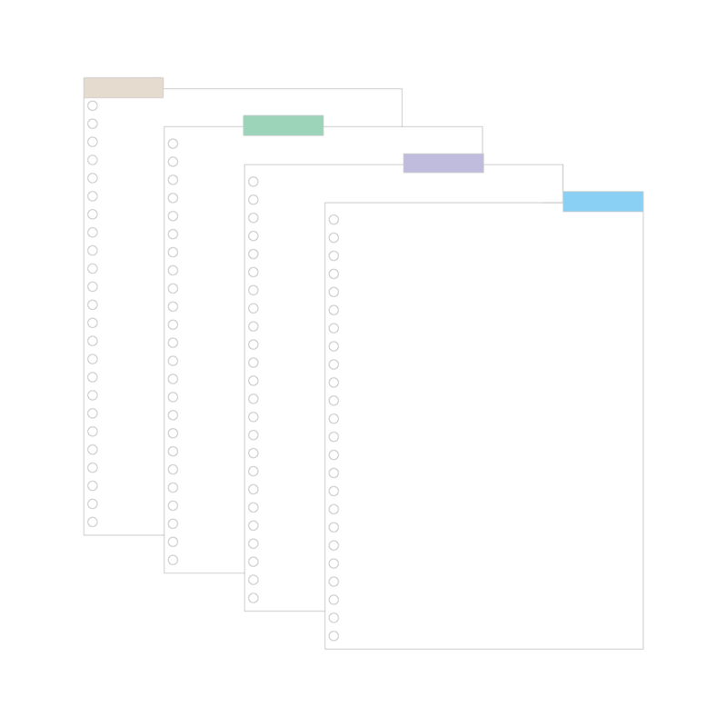 Notebook Divider Tabs