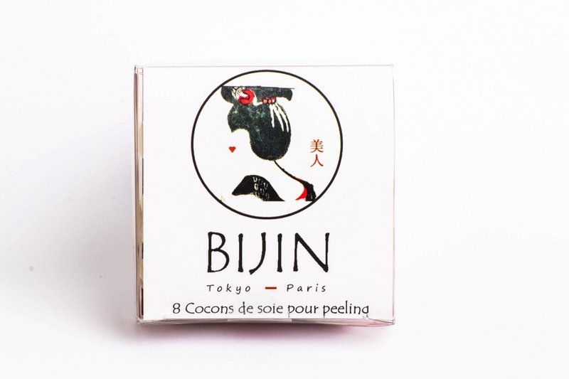 Exfoliating silk cocoons