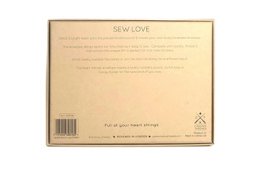 Stitch Heart Strings Envelope Pouch