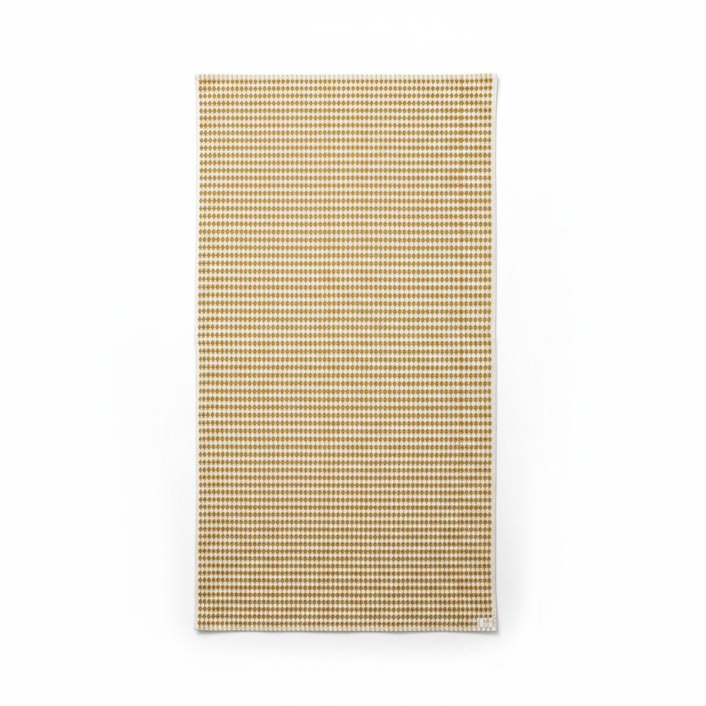 Badehåndklæde | Frankrig | Gule prikker | 170x85 cm