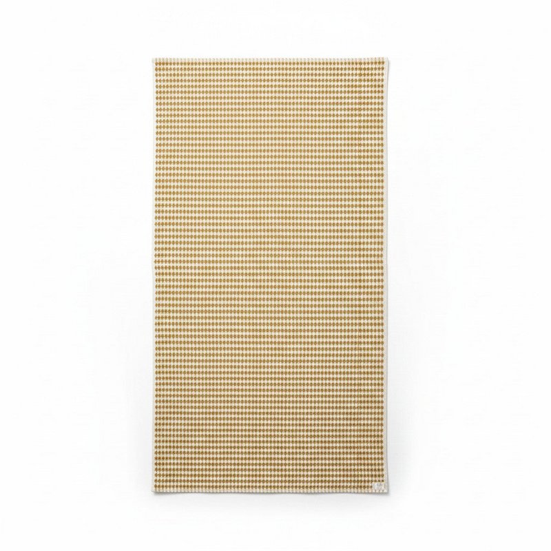 Badehåndklæde | Frankrig | Gule prikker | 170x85 cm