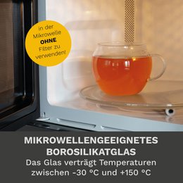 Creano Jumbo XXL Glas-Teetasse firmy Henkel