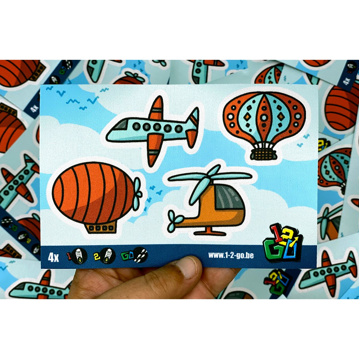 Luftfahrzeuge - Schuhabziehbilder