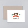 Kerstkaart eekhoorn Theo