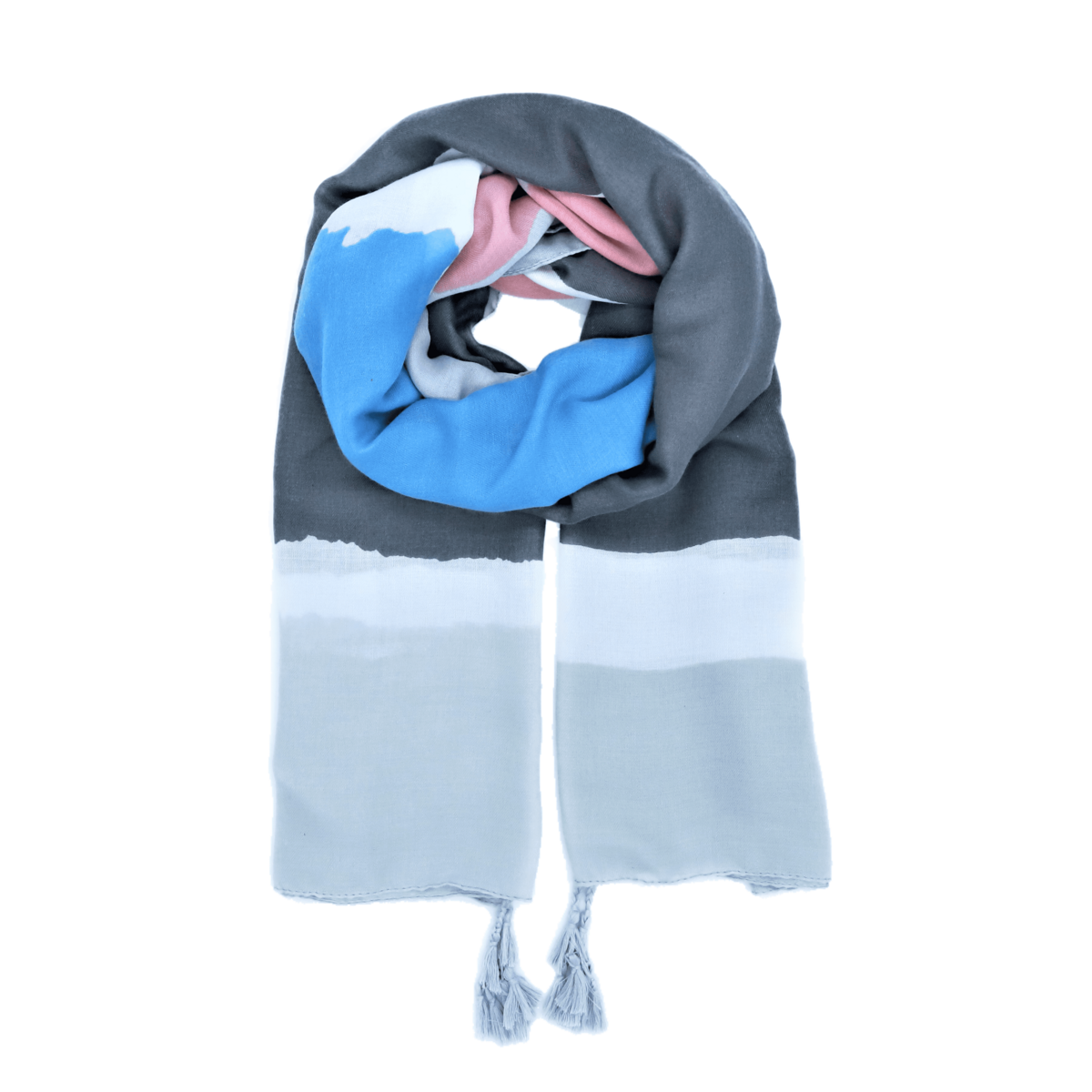 Viscose pareo in pastelkleuren