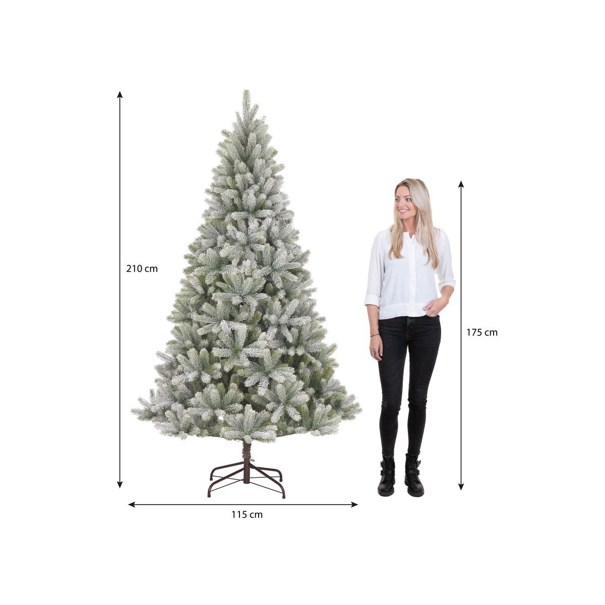 Árbol de Navidad artificial Nagoya Verde