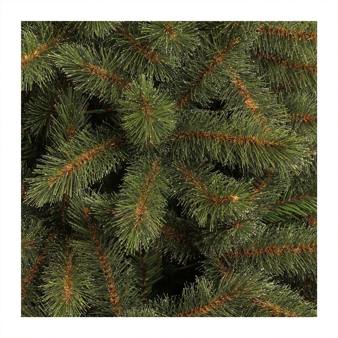 Tulsa albero di Natale verde TIPS 511 - h155xp94cm
