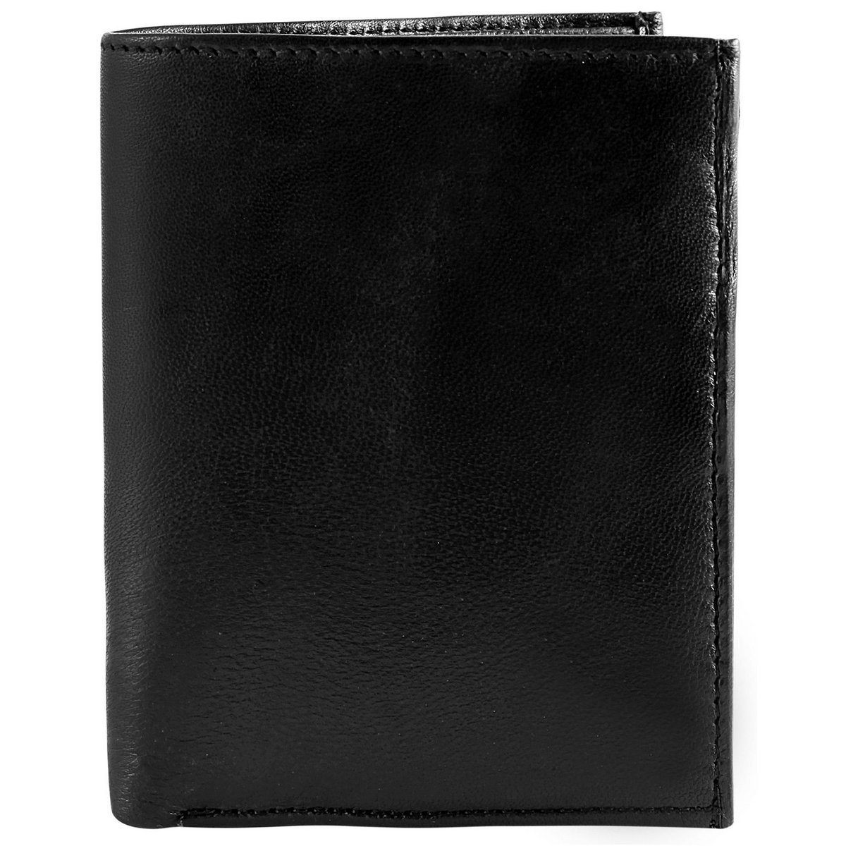 Portafoglio da uomo SteinMeister realizzato in vera pelle di colore nero. Formato 10×12 cm.