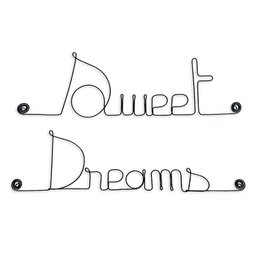 Wire words: “Sweet dreams”