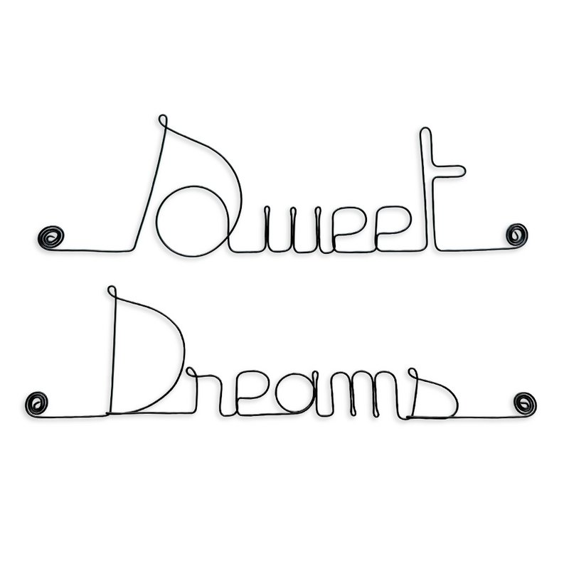 Wire words: “Sweet dreams”
