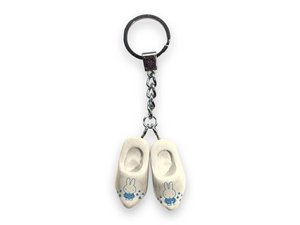 Miffy Keychain 2 clog 4cm white/bla